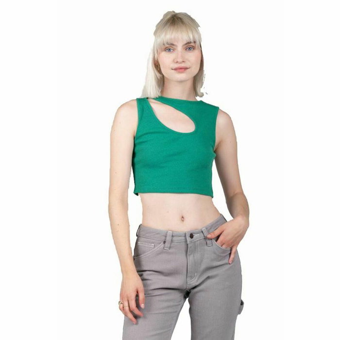 T-shirt à manches courtes femme 24COLOURS Casual Vert T-shirt à manches courtes femme 24COLOURS Casual Vert