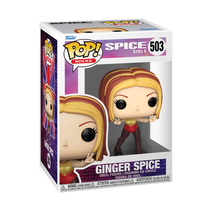 Funko Figurine POP! Rocks Spice Girls Ginger Spice Funko Figurine POP! Rocks Spice Girls Ginger Spice