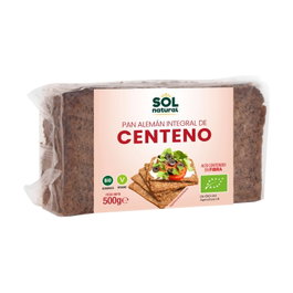 Sol Natural Pain allemand de seigle intégral Bio 500 g
