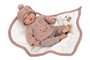 Muñecas Arias Poupée Elegance Andie avec couverture (poupée lestée) 40 cm corps souple