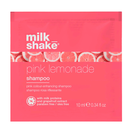 Milk Shake Shampooing Colorant Pink Lemonade Protéines de Lait pour Cheveux Blonds 10 ml - Coloration pour Femmes