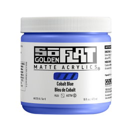 Golden SoFlat Bleu Cobalt 473 ml