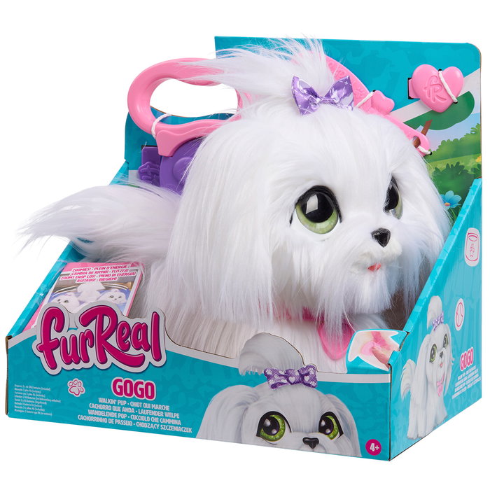 furReal Peluche Interactive Just Play GoGo Walkin' Pup - Chiot Blanc qui Marche et Aboie - Jouet pour Enfant à Partir de 4 Ans avec Correa et Accessoires (Réf. 28119) furReal Peluche Interactive Just Play GoGo Walkin' Pup - Chiot Blanc qui Marche et Aboie - Jouet pour Enfant à Partir de 4 Ans avec Correa et Accessoires (Réf. 28119)