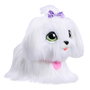 furReal Peluche Interactive Just Play GoGo Walkin' Pup - Chiot Blanc qui Marche et Aboie - Jouet pour Enfant à Partir de 4 Ans avec Correa et Accessoires (Réf. 28119)
