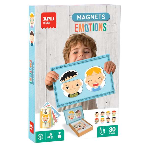 Apli Jeu Magnétique États d'humeur 30 Pièces Multilingue