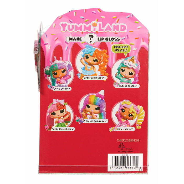 Yummiland Poupée Lip Gloss Doll Color Change Combo Carly Cakepop Yummiland Poupée Lip Gloss Doll Color Change Combo Carly Cakepop