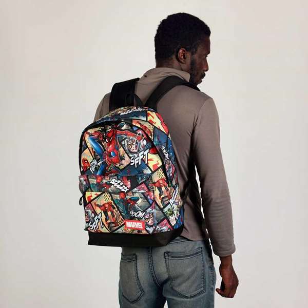 Karactermania Mochila Spiderman HS FAN - Sac à dos pour enfants - 31 x 18 x 44 cm - Un compartiment - Corregas réglables - Ripstop résistant Karactermania Mochila Spiderman HS FAN - Sac à dos pour enfants - 31 x 18 x 44 cm - Un compartiment - Corregas réglables - Ripstop résistant