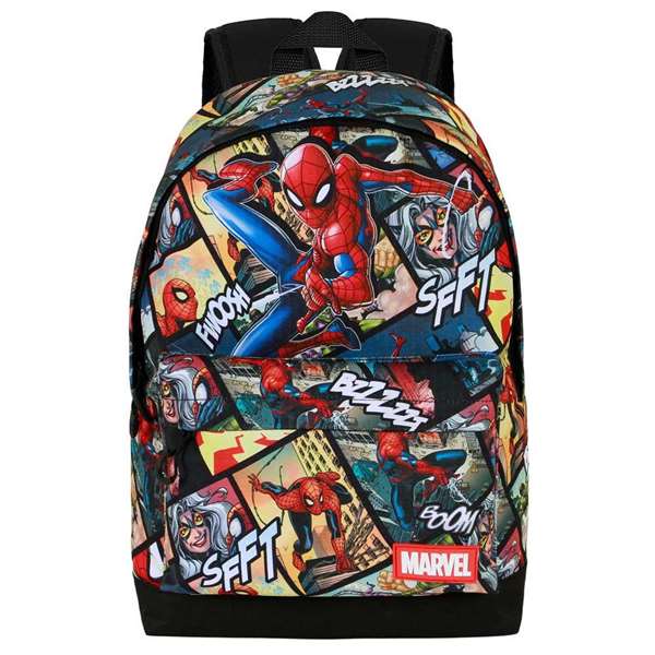 Karactermania Mochila Spiderman HS FAN - Sac à dos pour enfants - 31 x 18 x 44 cm - Un compartiment - Corregas réglables - Ripstop résistant Karactermania Mochila Spiderman HS FAN - Sac à dos pour enfants - 31 x 18 x 44 cm - Un compartiment - Corregas réglables - Ripstop résistant