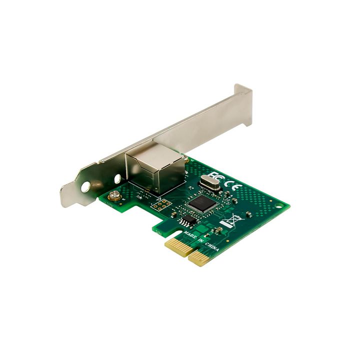 MicroConnect Carte réseau PCIe Intel i210 Gigabit - Contrôleur Intel WGI210AT - 1 port RJ45 - Compatible Windows, Linux, VMware