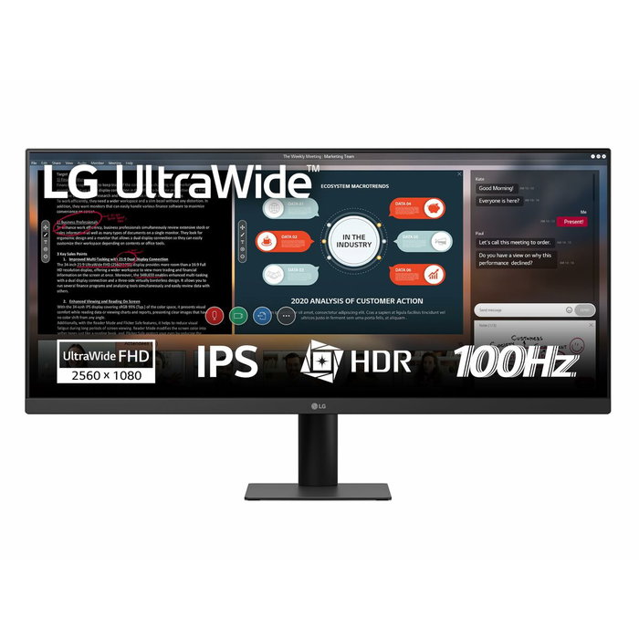 Écran LG 29U511A-B 29" Full HD