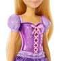 Disney Princess HLW03 Poupée Raiponce 29 cm Mattel avec vêtements et accessoires scintillants - Poupée articulée inspirée du film