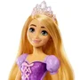 Disney Princess HLW03 Poupée Raiponce 29 cm Mattel avec vêtements et accessoires scintillants - Poupée articulée inspirée du film
