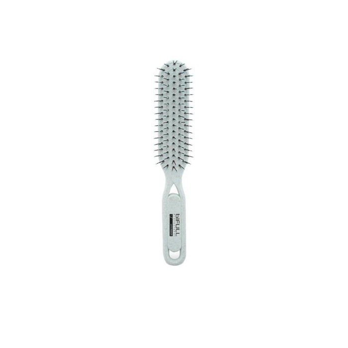 Bifull - Cepillo Biodegradable Bio Rectangle Vert - 35mm de Large - Cédule en V pour Démêlage Sans Tirer - Résistant à la Chaleur Bifull - Cepillo Biodegradable Bio Rectangle Vert - 35mm de Large - Cédule en V pour Démêlage Sans Tirer - Résistant à la Chaleur