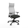 Piqueras y Crespo Chaise de Bureau Albacete Noir et Blanc