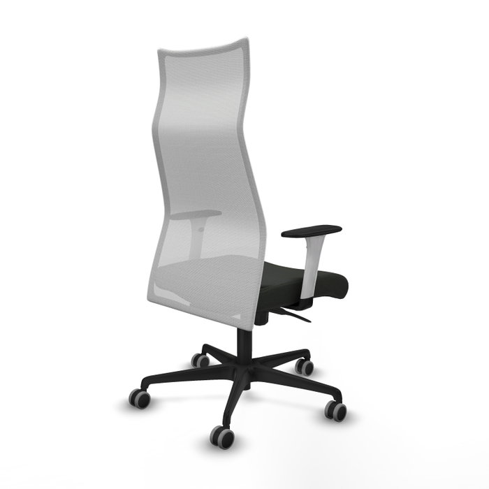 Piqueras y Crespo Chaise de Bureau Albacete Noir et Blanc