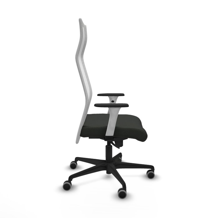 Piqueras y Crespo Chaise de Bureau Albacete Noir et Blanc