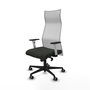 Piqueras y Crespo Chaise de Bureau Albacete Noir et Blanc