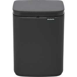 Brabantia BO Poubelle 4 Litres Mineral Infinite Grey