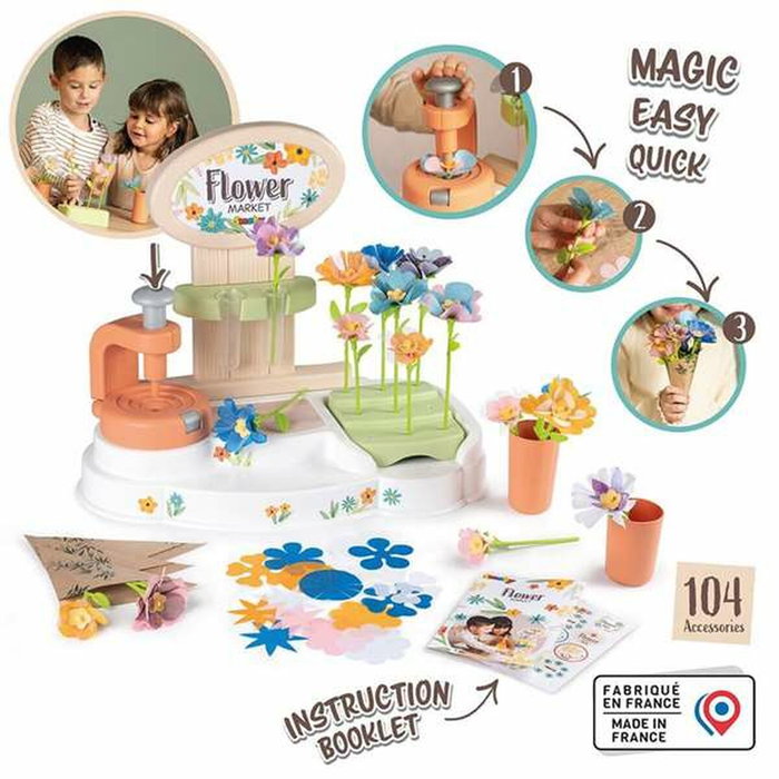 Smoby Marchande Marché aux fleurs