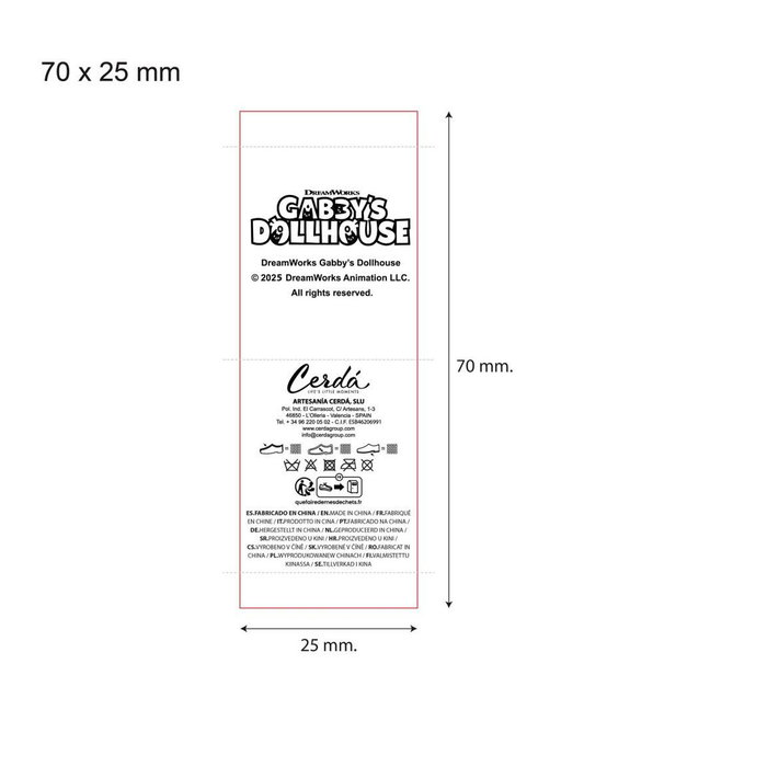 Chaussons Gabby's Dollhouse Rose 22-23