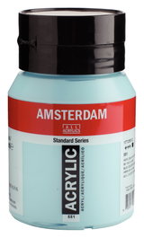 Amsterdam Standard Series Couleur Acrylique Bleu Ciel Clair 551 - 500 ml