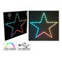 Basics Étoile LED RGB 45 LED Noël Multifonction USB avec Contrôleur 60x0,6x57 cm Câble 10 m