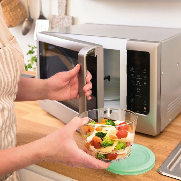 Recipiente con Tapa Vidrio Eat & Joy Luminarc 80 cL Recipiente con Tapa Vidrio Eat & Joy Luminarc 80 cL