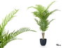 Ibergarden Plante Areca Artificielle 90 cm Vert Plastique avec Pot (Set de 4)