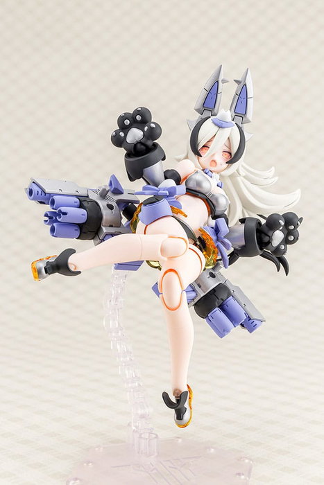 Megami Device figurine Plastic Model Kit 1/1 Puni Mofu Gin Lang 16 cm