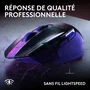 Logitech G502 X Plus - Souris gamer sans fil - Lilas foncé
