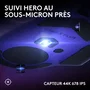 Logitech G502 X Plus - Souris gamer sans fil - Lilas foncé
