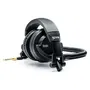 Hercules HDP DJ45 Casque DJ à Haute Performance Pliable Écouteurs Pivotants Noir Câble 2m Impédance 60 Ohms