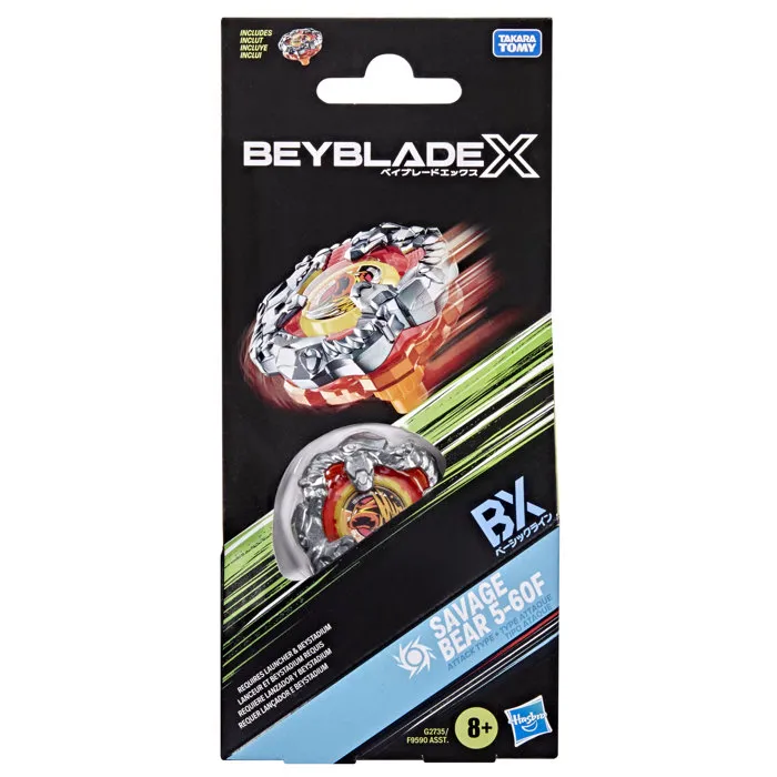 Beyblade X Booster Pack Savage Bear 5-60F BX