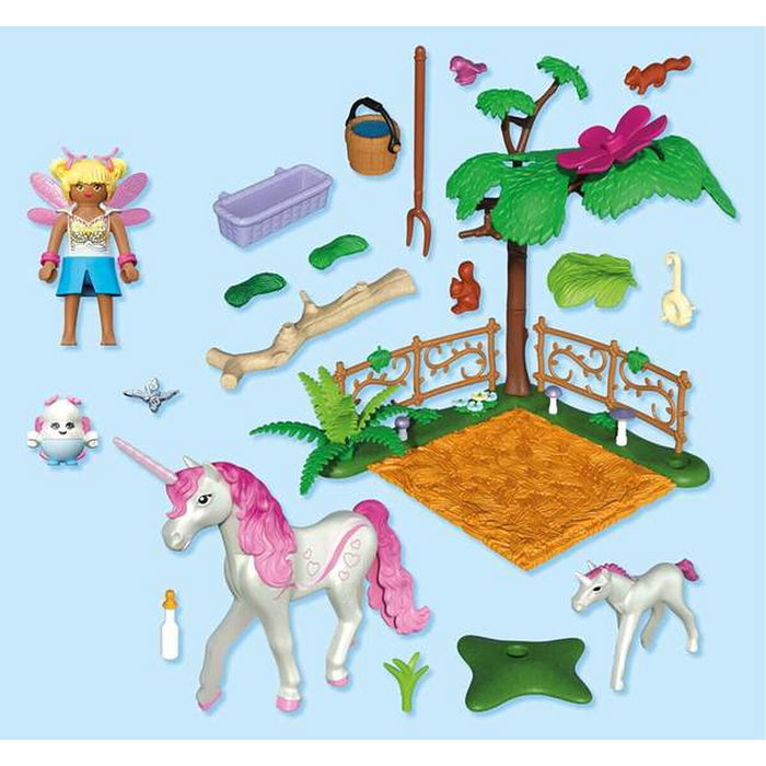 Playmobil Étable Magique Licorne avec Maman et Poulain Playmobil Étable Magique Licorne avec Maman et Poulain
