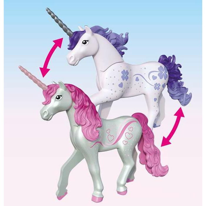 Playmobil Étable Magique Licorne avec Maman et Poulain Playmobil Étable Magique Licorne avec Maman et Poulain