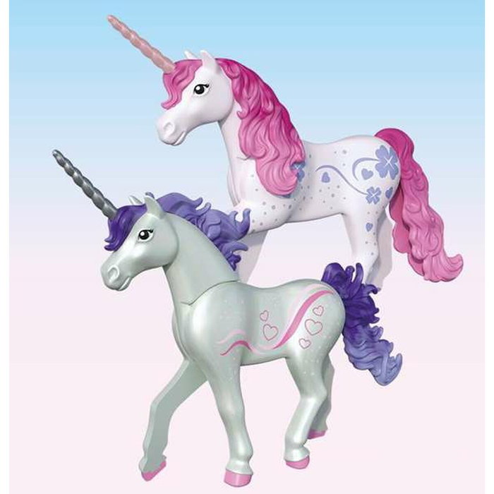 Playmobil Étable Magique Licorne avec Maman et Poulain Playmobil Étable Magique Licorne avec Maman et Poulain