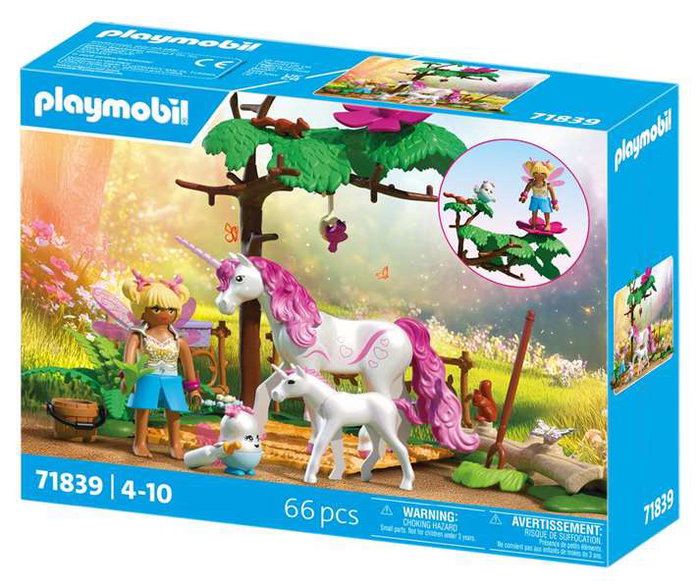 Playmobil Étable Magique Licorne avec Maman et Poulain Playmobil Étable Magique Licorne avec Maman et Poulain