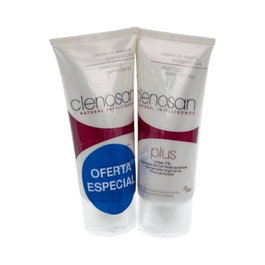 Clenosan Crème Mains Enrichie Plus Duo 2x50ml – Hydratante Peau Sèche