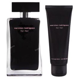 NARCISO RODRIGUEZ Coffret For Her Eau de Toilette 100 ml et Lait Corporel 75 ml