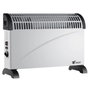 Thulos CH2001 Convector Turbo 2000W - 3 Réglages 750W/1250W/2000W, Thermostat Réglable, Double Protection, Portable