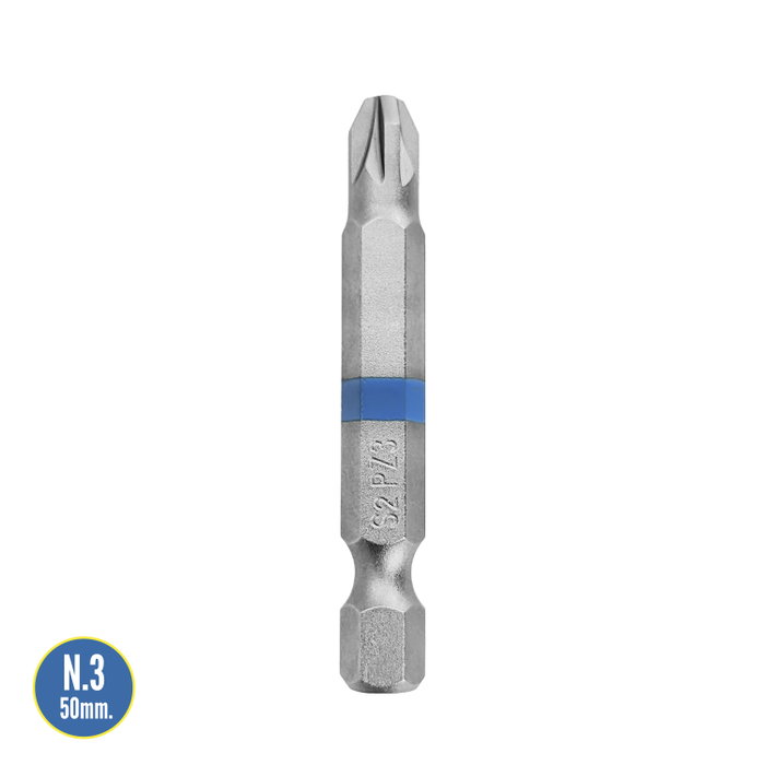 WOLFPACK LINEA PROFESIONAL Lot de 2 embouts Pozidriv N.3