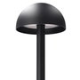Ocala Balise LED extérieure 60 cm, 12 W, 3 000 K, noir mat