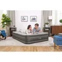 Bestway 1069050XXX23 Lit Gonflable 2 Places Fortech avec Traitement Antimicrobien Ultra-Fresh pour un Sommeil Sain, Pompe Intégrée, Gonflage Rapide 5 min, Dimensions 203x152x46 cm