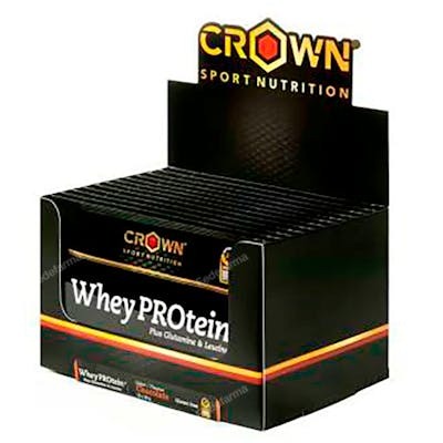 CROWN SPORT NUTRITION Whey Protein + Monodosis Chocolat 10 x 28g CROWN SPORT NUTRITION Whey Protein + Monodosis Chocolat 10 x 28g