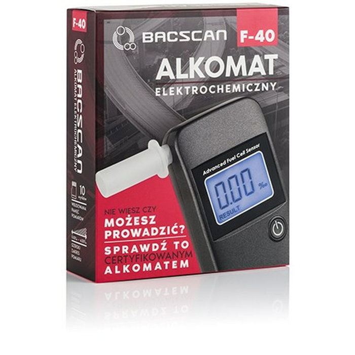 Bacscan Alcootest numérique F-40 Gris Bacscan Alcootest numérique F-40 Gris