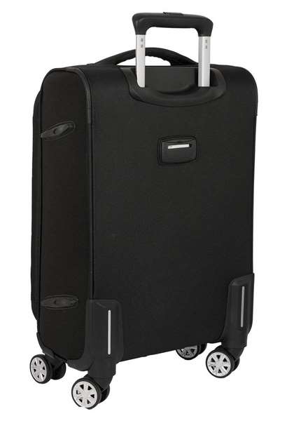 Safta Trolley cabine souple 20" Real Madrid Premium - Valise à main 35 x 51 x 20 cm - Recommandé à partir de 3 ans