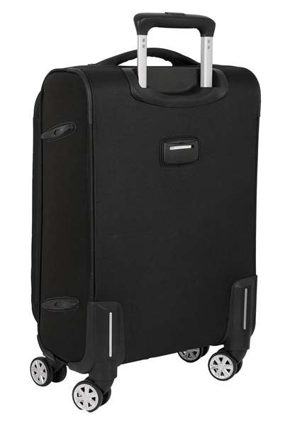 Safta Trolley cabine souple 20" Real Madrid Premium - Valise à main 35 x 51 x 20 cm - Recommandé à partir de 3 ans