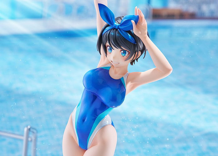 Amakuni Rent-a-Girlfriend Statuette Ruka Sarashina Competition Swimsuit Ver. 29 cm