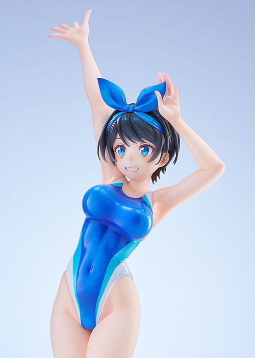 Amakuni Rent-a-Girlfriend Statuette Ruka Sarashina Competition Swimsuit Ver. 29 cm