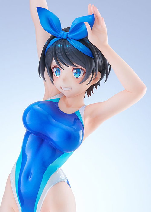 Amakuni Rent-a-Girlfriend Statuette Ruka Sarashina Competition Swimsuit Ver. 29 cm